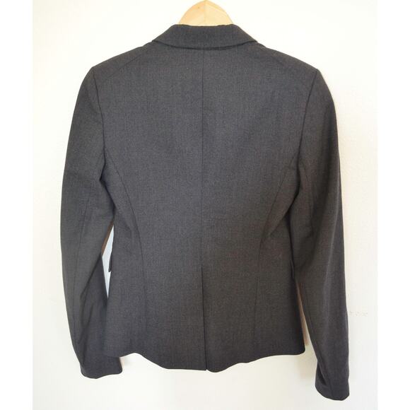 Theory Wool Fitted Double Breasted Blazer Size 00 - Picture 5 of 5